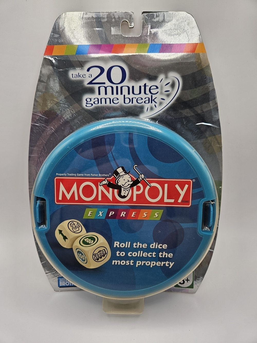 NEW Monopoly Express Dice Game Portable 20-Minute Game Break 2007